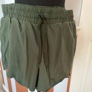 Dark green avia (running) shorts